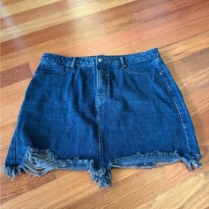 Good American Denim Mini Skirt